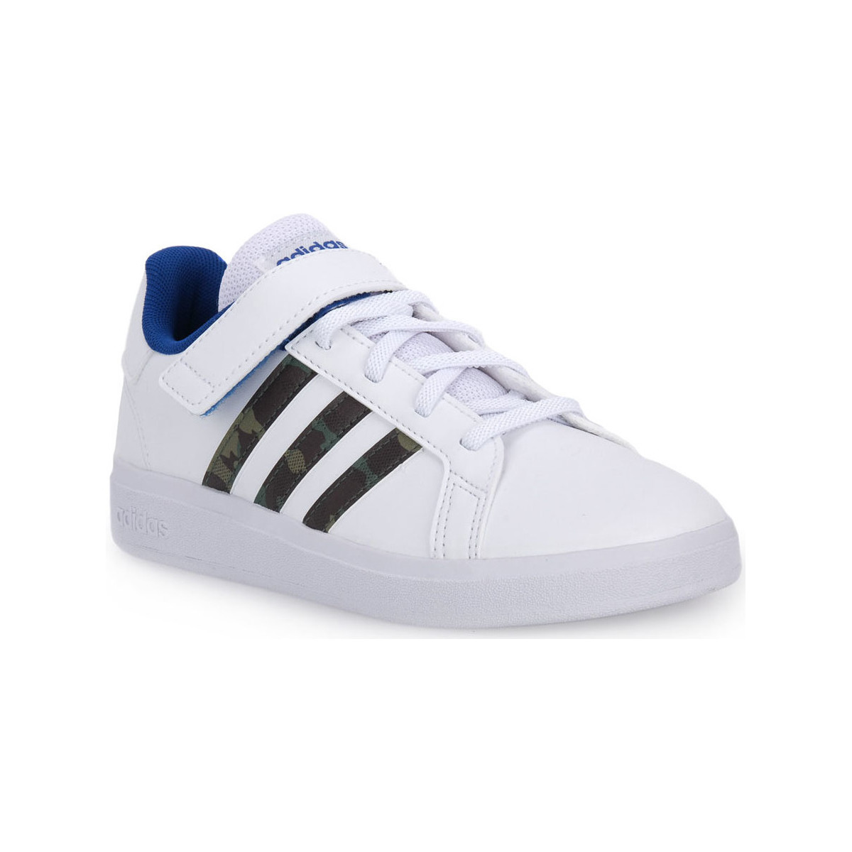 Schuhe Jungen Sneaker adidas Originals GRAND COURT 2 EL Weiss