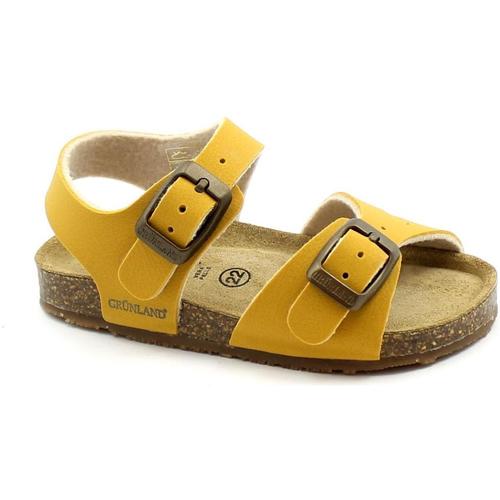 Schuhe Kinder Sandalen / Sandaletten Grunland GRU-CCC-SB0413-OC Gelb