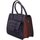 Taschen Damen Handtasche Gabor Mode Accessoires ANOUK, Zip shopper L, mixed ma 8913 144 Blau