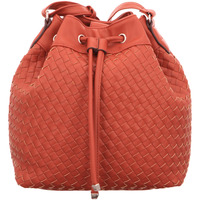Taschen Damen Handtasche Gabor Mode Accessoires EMILIA, Bucket bag, henna 8947 227 Gold