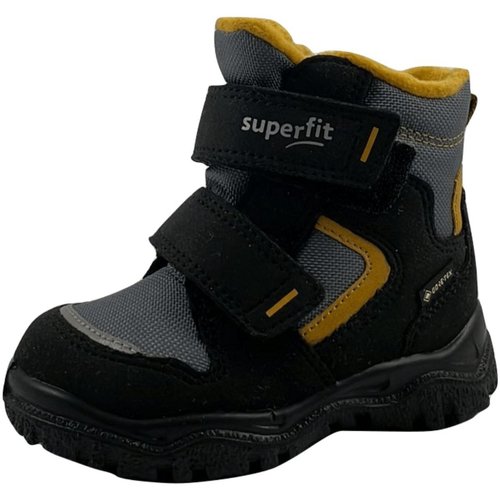 Schuhe Jungen Babyschuhe Superfit Klettstiefel HUSKY1 1-000047-0020 /gelb 1-000047-0020 Schwarz