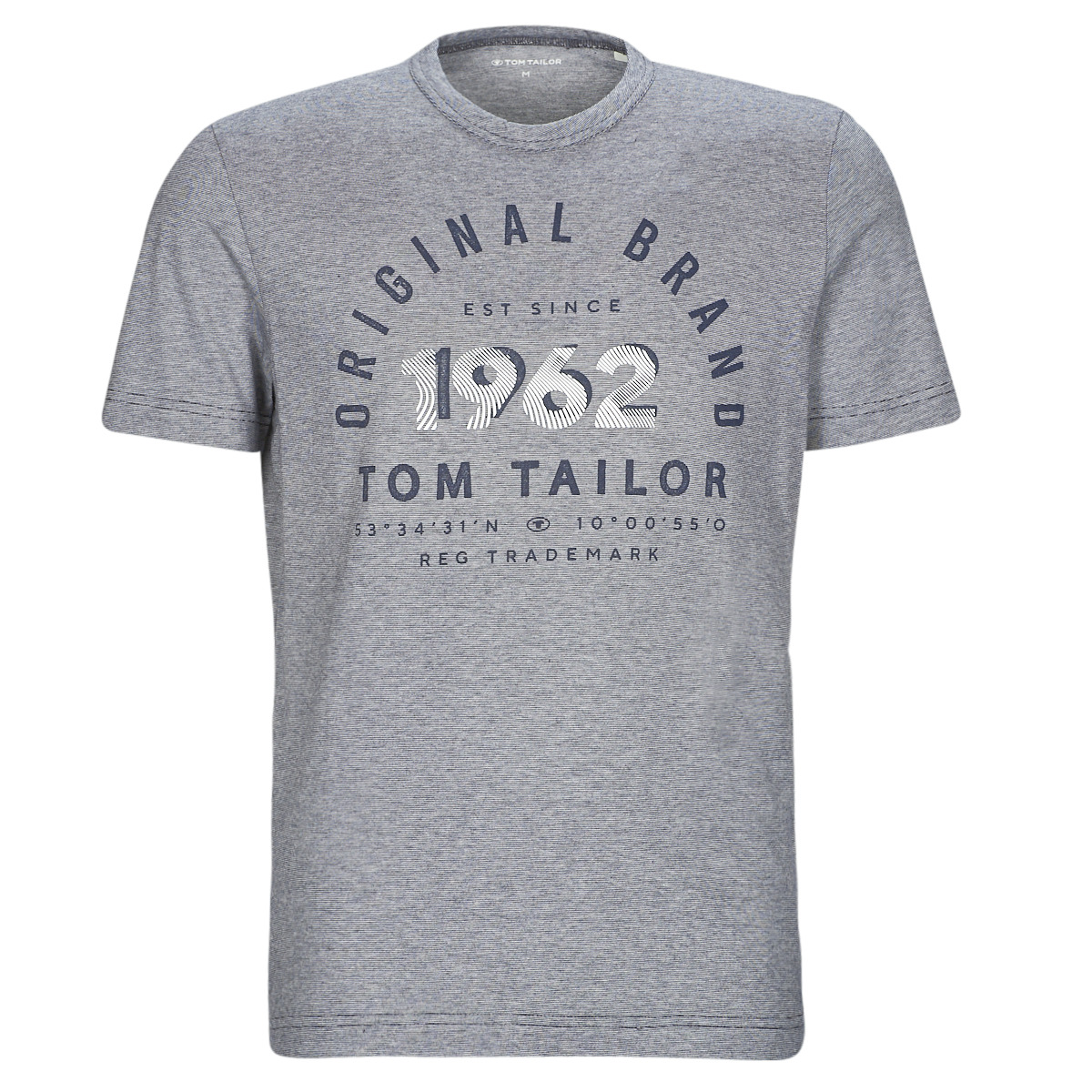 Kleidung Herren T-Shirts Tom Tailor 1035549 Grau