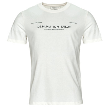 Kleidung Herren T-Shirts Tom Tailor 1035581 Weiss