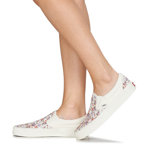 Vans CLASSIC SLIP-ON Weiss / Multicolor
