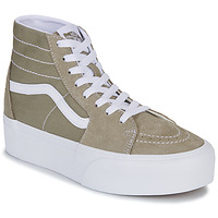 Schuhe Damen Sneaker High Vans SK8-Hi TAPERED STACKFORM Grau