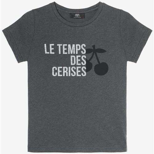 Kleidung Mädchen T-Shirts & Poloshirts Le Temps des Cerises T-shirt NASTIAGI Grau