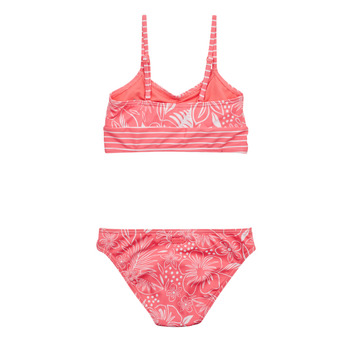 Roxy VACAY FOR LIFE CROP TOP SET Rosa / Weiss