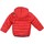 Kleidung Kinder Daunenjacken Peak Mountain Doudoune layette LECAPTI Rot