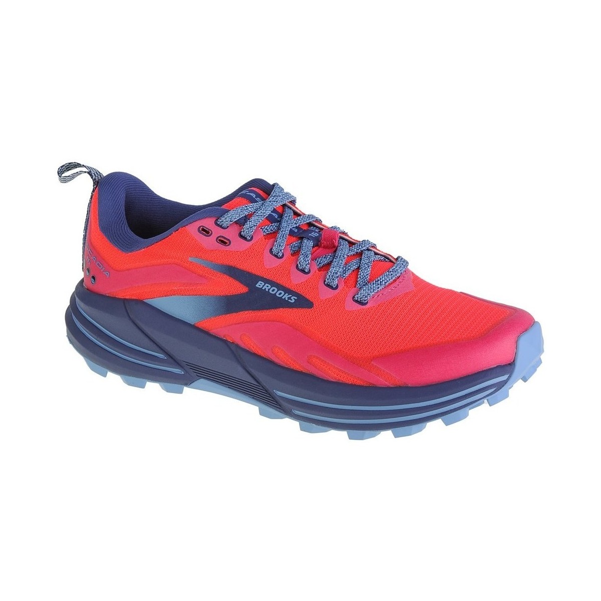 Schuhe Damen Laufschuhe Brooks Cascadia 16 Rot