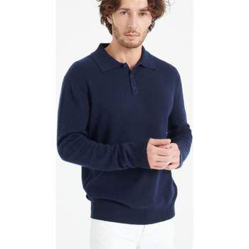 Kleidung Herren T-Shirts & Poloshirts Studio Cashmere8 LUKE 5 Blau