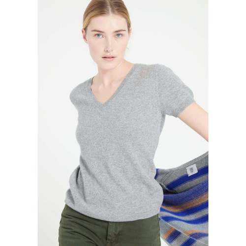 Kleidung Damen T-Shirts Studio Cashmere8 LILI 14 Grau