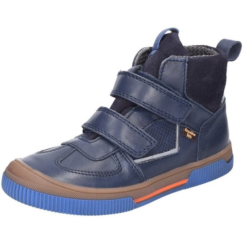 Schuhe Jungen Stiefel Froddo Klettstiefel G3110210 Blau