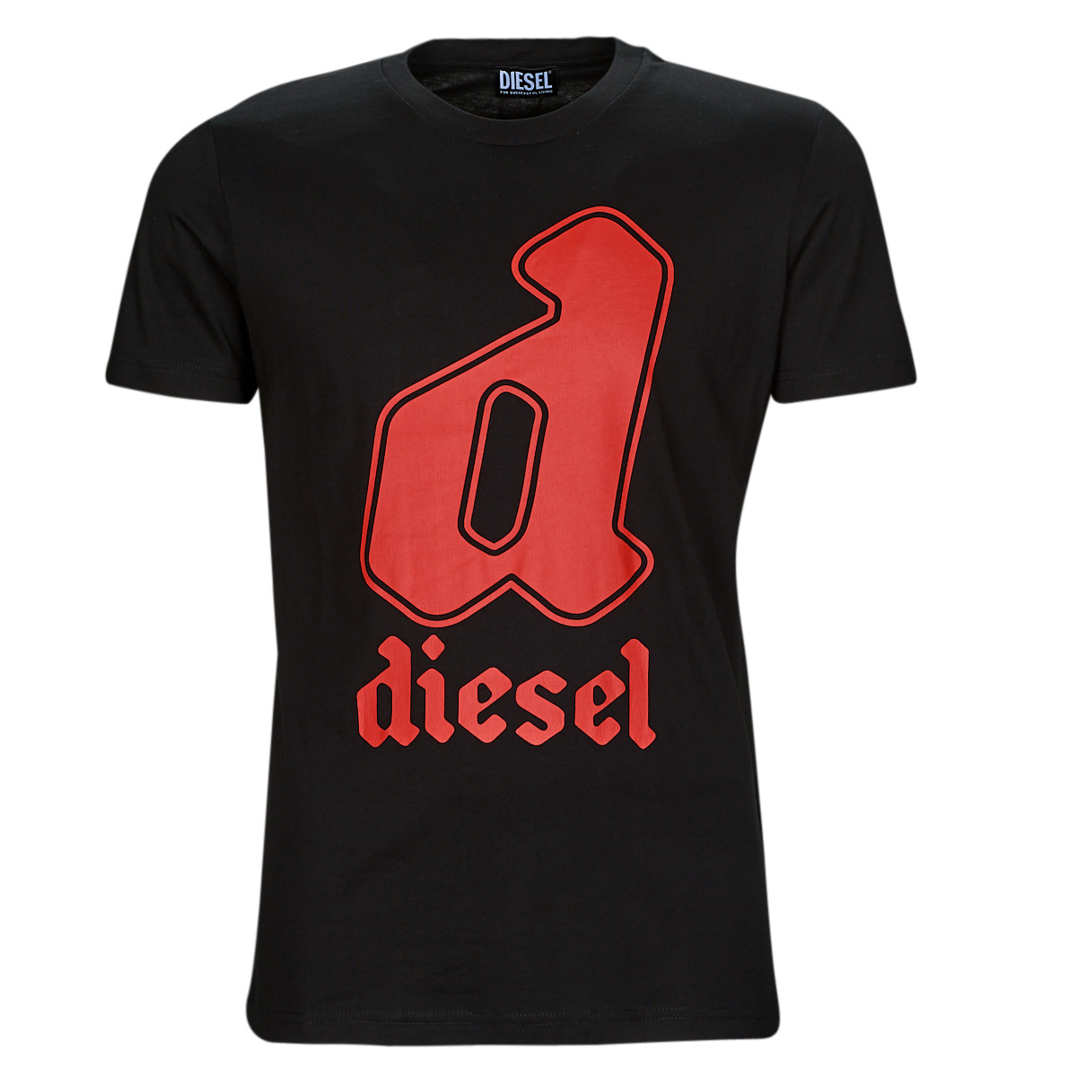 Kleidung Herren T-Shirts Diesel T-DIEGOR-K54 Schwarz / Rot