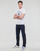 Kleidung Herren T-Shirts Diesel T-DIEGOR-K56 Weiss / Blau