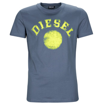 Kleidung Herren T-Shirts Diesel T-DIEGOR-K56 Blau / Grün
