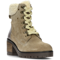 Schuhe Damen Boots MTNG STIEFEL AUS SPALTLEDER 52681 Braun
