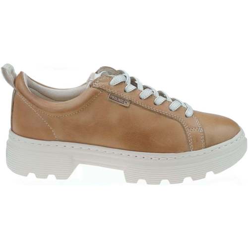 Schuhe Damen Sneaker Pikolinos Asturias W4W-6850 Braun