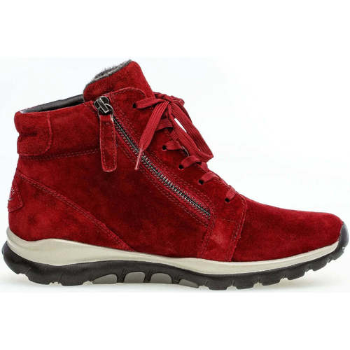 Schuhe Damen Low Boots Gabor 96.868.38 Rot