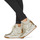 Schuhe Damen Sneaker High Guess LISA Weiss / Gold