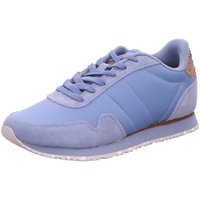 Schuhe Damen Sneaker Woden Nora III Leather WL166 853 blau