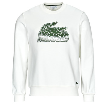 Kleidung Herren Sweatshirts Lacoste SH5087 Weiss / Grün