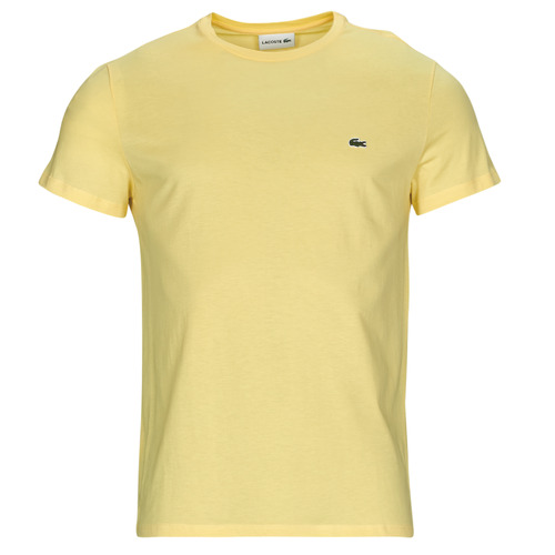Kleidung Herren T-Shirts Lacoste TH6709 Gelb