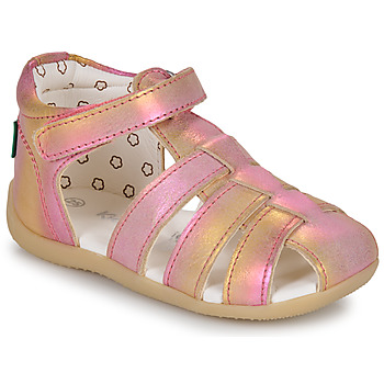 Schuhe Mädchen Sandalen / Sandaletten Kickers BIGFLO-2 Rosa