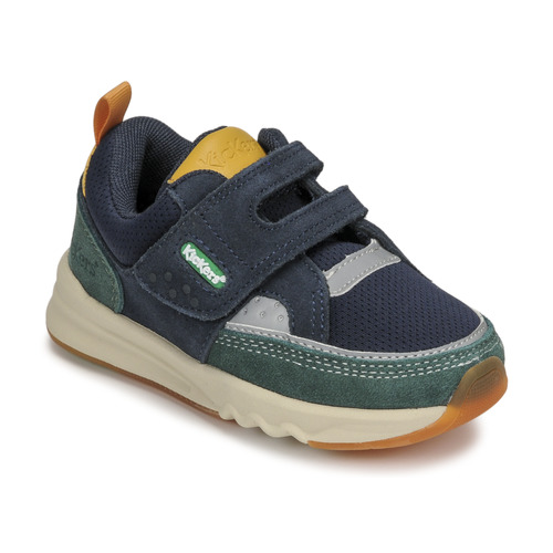 Schuhe Kinder Sneaker Low Kickers KIKUSTOM Marine / Grün