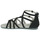 Schuhe Mädchen Sandalen / Sandaletten Bullboxer AED070 Schwarz