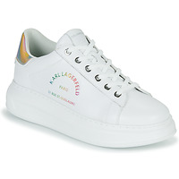 Schuhe Damen Sneaker Low Karl Lagerfeld KAPRI Maison Lentikular Lo Weiss / Multicolor