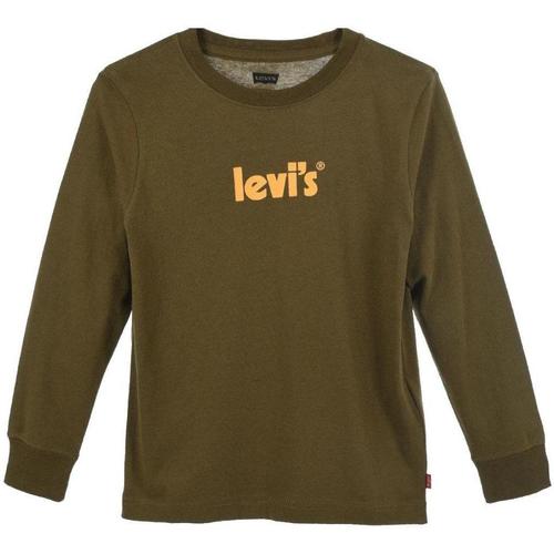 Kleidung Jungen T-Shirts Levi's  Grün