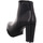 Schuhe Damen Stiefel Luca Grossi Premium A405-neroO.Calf Schwarz