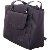 Taschen Damen Handtasche Gabor Mode Accessoires AMY, Zip shopper M, dark blue 8903 53 Blau