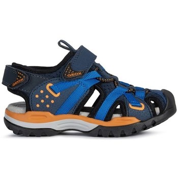 Schuhe Kinder Sandalen / Sandaletten Geox J920RBC0659 Blau, Schwarz