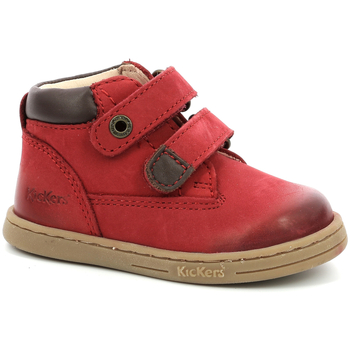 Schuhe Kinder Boots Kickers Tackeasy Rot