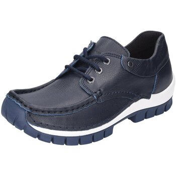 Schuhe Herren Derby-Schuhe & Richelieu Wolky Schnuerschuhe Fly Winter Nappa leather 0472624/800 blau