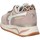 Schuhe Damen Sneaker Low W6yz YAK-W Sneaker Frau Cipria - White -Leopard Rosa