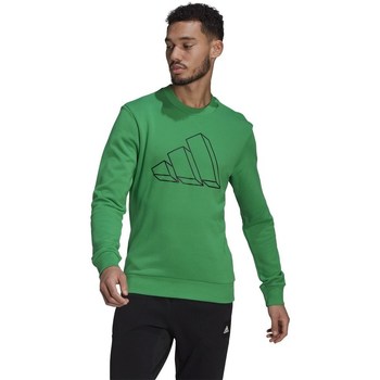 Kleidung Herren Sweatshirts adidas Originals Graphic Crew Grün