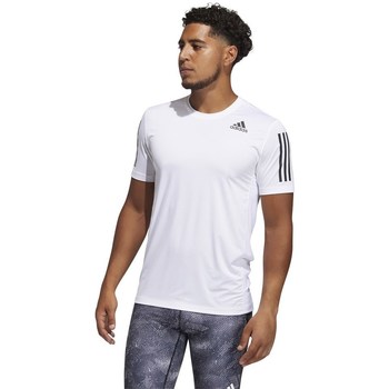 Kleidung Herren T-Shirts adidas Originals Techfit Fitted 3STRIPES Weiss