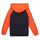 Kleidung Jungen Sweatshirts Name it NKMTULAS SWE CARD W HOOD Marine / Orange