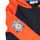 Kleidung Jungen Sweatshirts Name it NKMTULAS SWE CARD W HOOD Marine / Orange