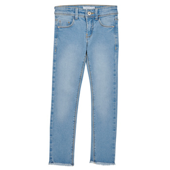 Kleidung Mädchen Slim Fit Jeans Name it NKFPOLLY SKINNY JEANS Blau