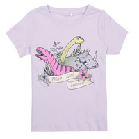 Kleidung Mädchen T-Shirts Name it NMFBRIGITA SS TOP Violett