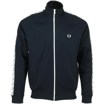 Fred Perry Taped Track Jacket Blau