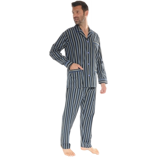 Kleidung Herren Pyjamas/ Nachthemden Christian Cane BARRI Schwarz