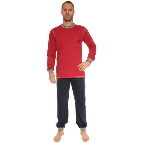 Kleidung Herren Pyjamas/ Nachthemden Christian Cane BALDWIN Rot