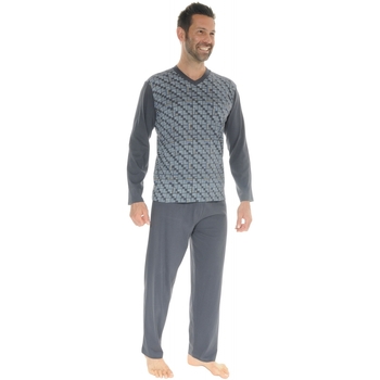 Kleidung Herren Pyjamas/ Nachthemden Christian Cane ILARIO Grau