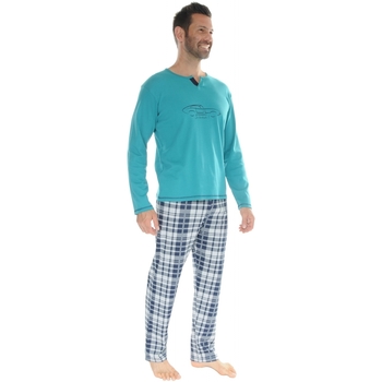 Kleidung Herren Pyjamas/ Nachthemden Christian Cane IRWIN Grün