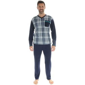 Kleidung Herren Pyjamas/ Nachthemden Christian Cane IRWIN Blau