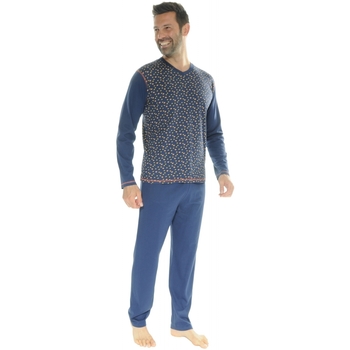 Kleidung Herren Pyjamas/ Nachthemden Christian Cane ICARE Blau
